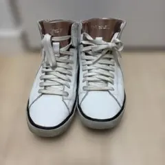 DIESEL ハイカットスニーカー ホワイト メタリックのサムネイル