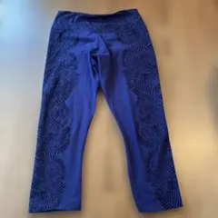 Nike ブルー　スパッツ　レギンス　ヨガウェア