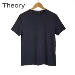 ​美品 Theory セオリー PRECISE TEE コットンTシャツ M 紺のサムネイル