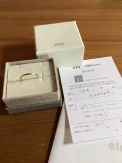 ete エテ　K10 リングのサムネイル