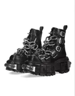 値下げ可Racer Worldwide × New Rock Pony Boot - メルカリ