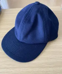 UNIQLO ウールカシミヤキャップ ネイビー