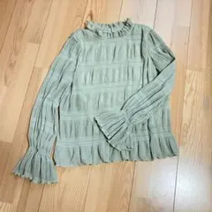 シャーリング　ブラウス　マジェステイックレゴン