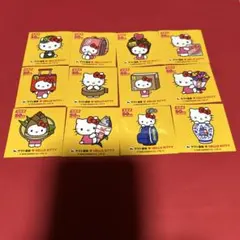 ヤマト運輸感謝祭・ハローキティ 50周年記念シール 12枚セット・コンプリート