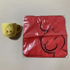 FFファイナルファンタジー マグカップ【チョコボ】ハンカチ【モーグリ】セット