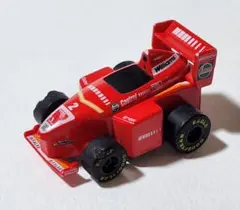 赤いフォーミュラーカー プルバックカー