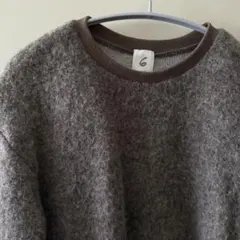 6(ROKU) PILE ZIP PULLOVER パイルジッププルオーバー