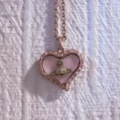 Vivienne Westwood ネックレス ピンク　ハートのサムネイル
