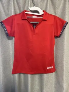 Prince プリンス　テニスウェア　赤　M