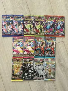 s*o様 ポケモンカード バラパック 9種セット まとめ売り 最新弾 廃盤品