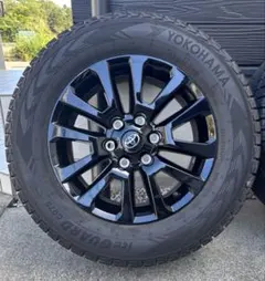プラド　150後期　スタッドレス　純正ホイール付き　4本セット　ヨコハマタイヤ GEOLANDAR 新品4本 ランドクルーザープラド 150プラド タイヤ