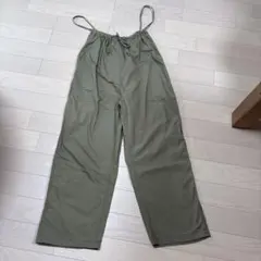 NK15 オリーブ サロペット