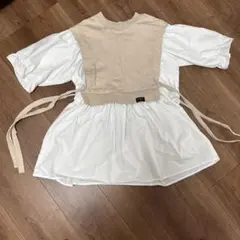 ラブトキ　レイヤード風ブラウス　140