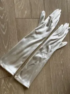 サテン ロンググローブ