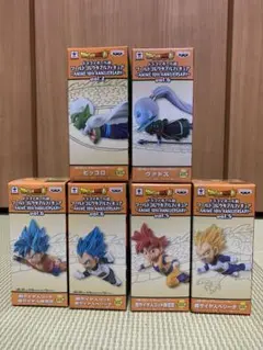 ドラゴンボール ワールドコレクタブルフィギュア 6体セット
