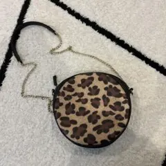 CECIL McBEE ヒョウ柄 ショルダーバッグ