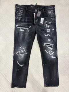 DSQUARED2 COOL GIRL CROPPED JEAN ブラック