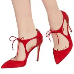 JIMMY CHOOのVANESSA 85 赤 RED レッド35サイズのサムネイル