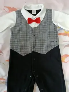 【限定値下げ】美品！イベント向け　オシャレフォーマルロンパース　80