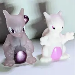 ミュウツー＆ミュウツークリア ポケモン 指人形 フィギュア