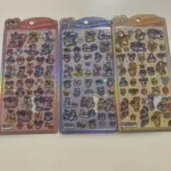 ディズニーうるちゅるPOPシール 3枚セット