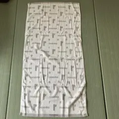 renoma バスタオル ホワイト・グレー