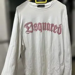 DSQUARED2 ホワイト ロングスリーブ カットソーのサムネイル