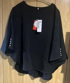 coca コカ　ドルマン　ブラウス　M ブラック