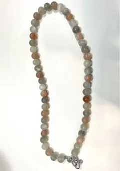 数珠ネックレス　ミックスカラー