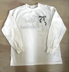 【美品✨】レディース 長袖Tシャツ　リボン