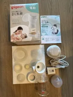 ピジョン母乳アシスト　電動さく乳器 handy fit+ 0ヵ月〜 pigeon