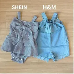 ベビー用ロンパース2点セット