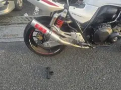 侍】ハス切り サイレンサー 銀50．8バンド バネ/ 汎用CBX400F