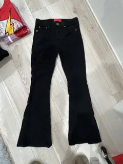 ブーツカット　フレア　ベルボトムデニムのサムネイル