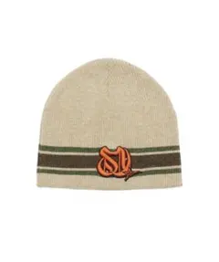 SCULPTOR ニットキャップストライプニット帽ビーニー