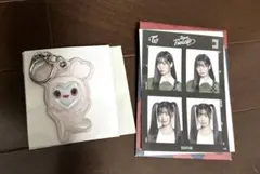 TWICE 国立 証明写真ステッカーリフレクターキーホルダー2点セット ダヒョン