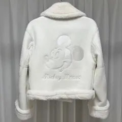 【新品】レア！ディズニー　ファーコート　ファーブルゾン　ミッキー 2025年最新】Disney レディース 毛皮・ファーコートの人気