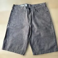 Hurley ハーレー ショートパンツ チェック柄 ブラウン 28インチのサムネイル
