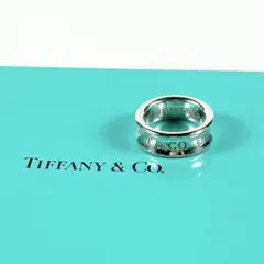 【美品】Tiffany 1837 リング ナロー シルバー925 7号 指輪