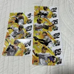 2026年 ホークス開幕記念　全新　7選手 ステッカー　新品