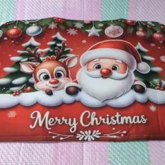 【新品未使用品】クリスマス サンタ トナカイ マット