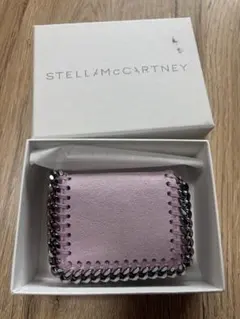 三つ折り財布 ラベンダー　ステラマッカートニー　財布　折り財布　ライラック