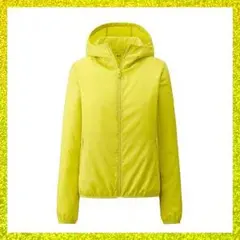 UNIQLO ライトポケッタブルパーカー イエロー
