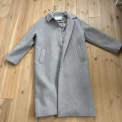 2025AW 完売品【MOUSSY マウジー】ロング コート グレー 2 MOUSSY グレー ロングコート - メルカリ
