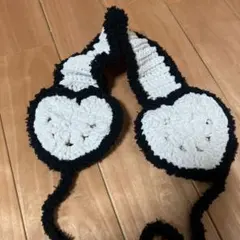 イヤーマフ プリンセスモール 編み物