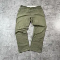 70s BEN DAVISフリスコパンツ オリーブグリーンのサムネイル