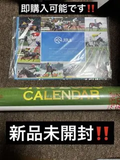 【新品・未使用】 JRA 2025年 壁掛けカレンダー 大特価‼️2個セット売り‼️