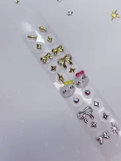 耳ツボジュエリー20粒　キャラ付き