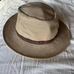ベージュ アウトドアハット