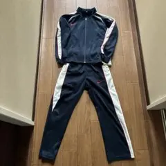 Nike ジャージ上下セット ネイビー キッズ　XS